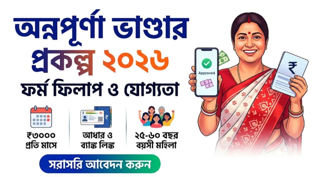 Annapurna Bhandar Form Fill UP West Bengal